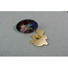 Offset Printed Badge, Custom Brass Epoxy-Dripping Badges (GZHY-YS-041)